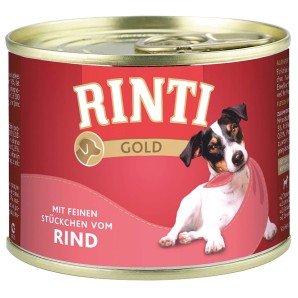 Rinti Gold Rindstückchen für Hunde (185g)