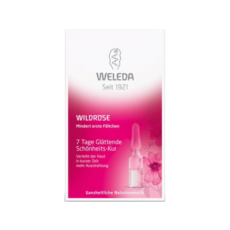 Weleda sauvage rose lissage soin spa jour (7 x 0,8 ml)