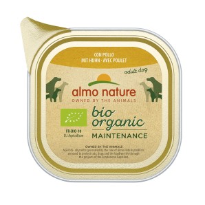 Almo Nature Bio Organic mit Huhn, Nassfutter für Hunde (100g)