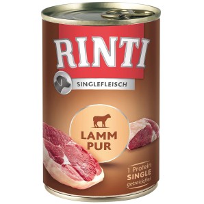 Rinti Singlefleisch Lamm pur (400g)