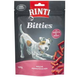 Rinti Bitties Karotte mit Spinat für Hunde (100g)