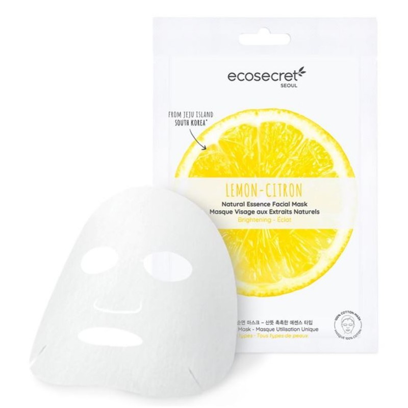 Ecosecret Gesichtsmaske strahlend Zitrone (20ml)