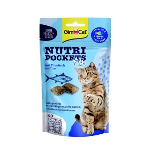 Gim Cat Nutri Pockets mit Thunfisch für Katzen (60g)