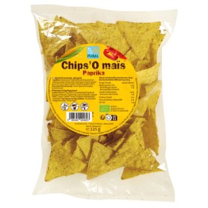 PURAL Mais Rolls Chips Paprika (125g)