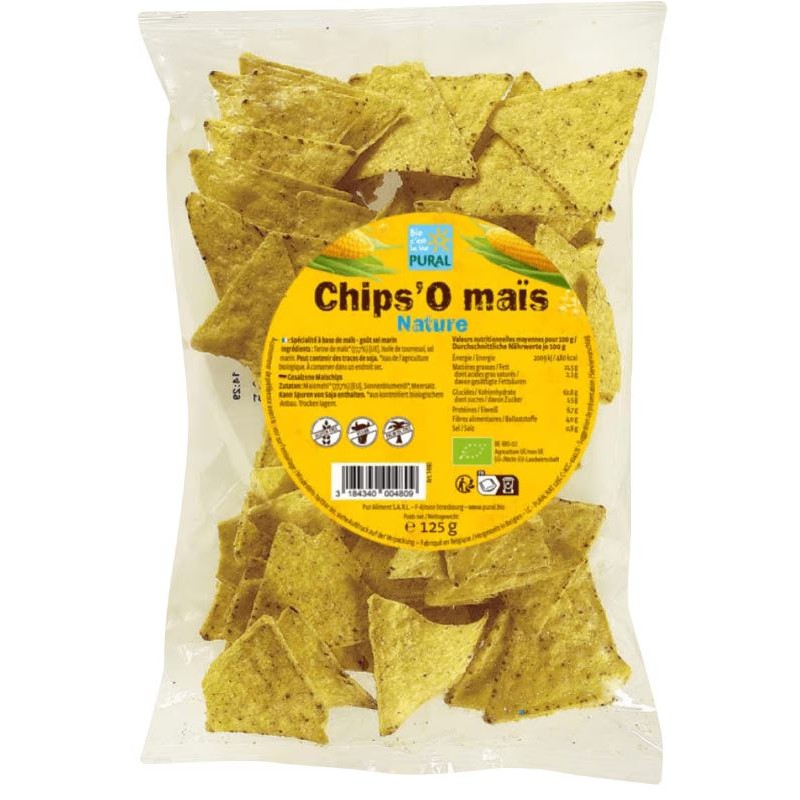 PURAL Mais Chips Natur Bio (125g)