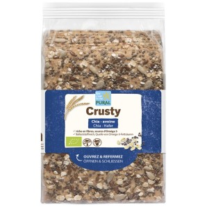 PURAL Crusty Weizen Chia (200g)