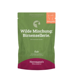 Herrmann’s Reh mit Sellerie und Birne, Nassfutter für Katzen (100g)