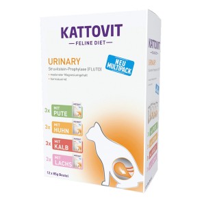 Kattovit Urinary Multipack, Nassfutter für Katzen (12x85g)
