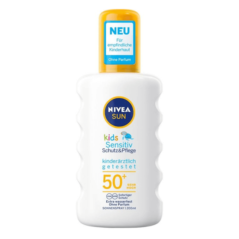 Nivea Spray pour enfants solaire sensible SPF 50+ (200 ml)