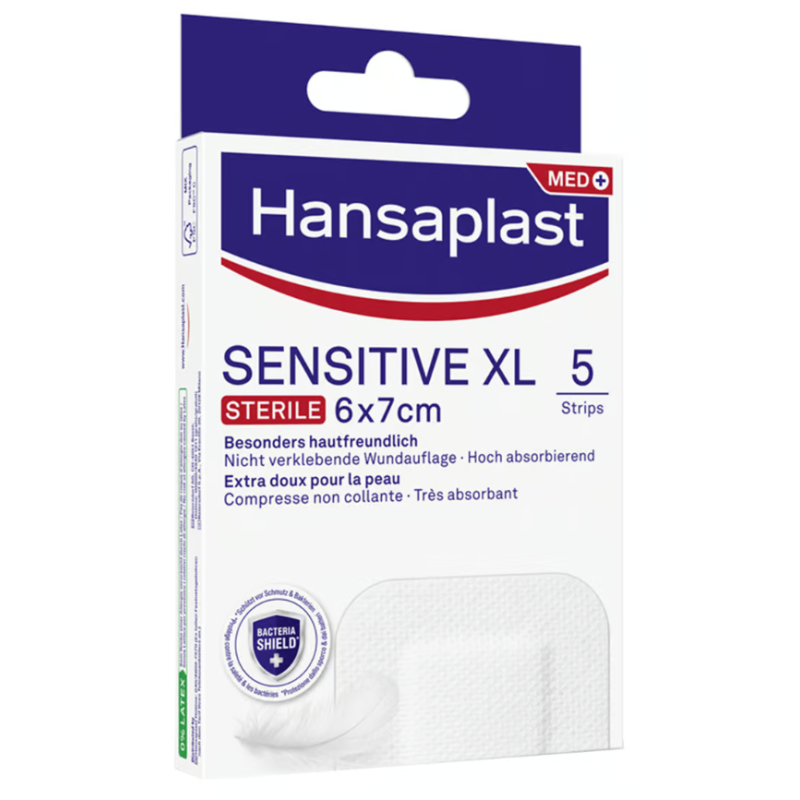 Hansaplast Wundverband XL Ultra Sensitive (5 Stk)