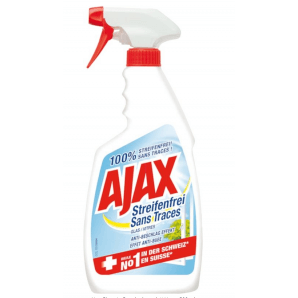 AJAX Detergente per vetri regolare completo Vapo (500ml)