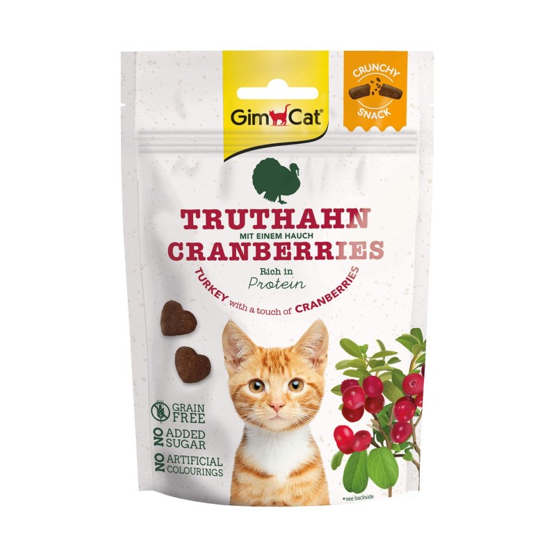 Gim Cat Crunchy Truthahn mit Cranberries (60g)