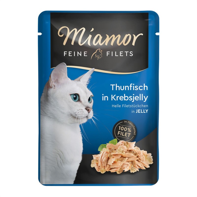 Miamor Feine Filets Thunfisch und Krebs für Katzen (100g)