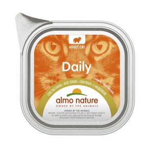 Almo Nature Daily mit Truthahn, Nassfutter für Katzen (100g)