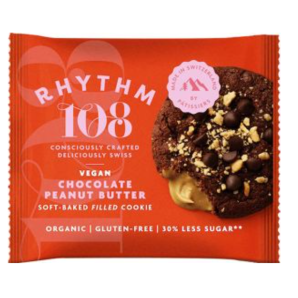RHYTHM108 Chocolate Peanut Butter Soft Cookie (12 x 50g)