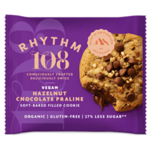 RHYTHM108 Hazelnut Chocolate Praline So Cookie (12 x 50g)