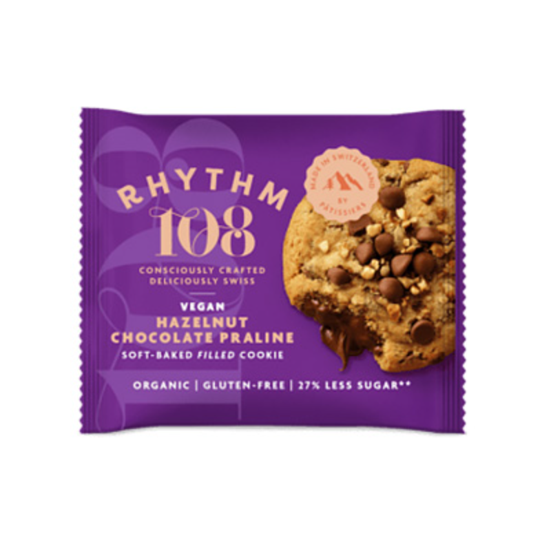 RHYTHM108 Hazelnut Chocolate Praline So Cookie (12 x 50g)