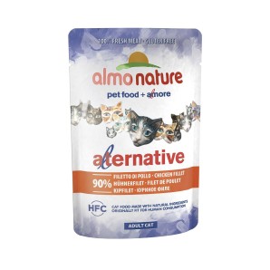 Almo Nature HFC Alternative NaturalPLUS Hühnerfilet, Nassfutter für Katzen (55g)