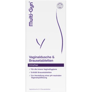 Multi-Gyn douche vaginale + comprimé effervescent CombiPack