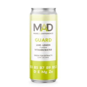 MAD Guard Limette-Zitrone Vitaminwasser (330ml)