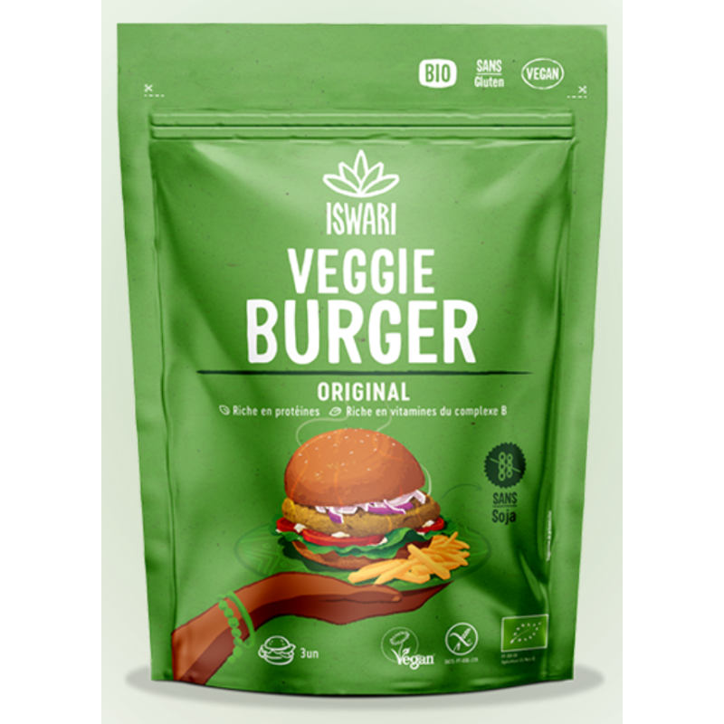 ISWARI Instant Mix Veggie Burger Original BIO (250g)