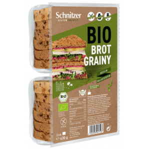 Schnitzer Bio Bread'n Toast Grainy Beutel (430g)