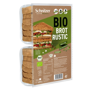 Schnitzer Bio Toastbrot Rustic Beutel (430g)