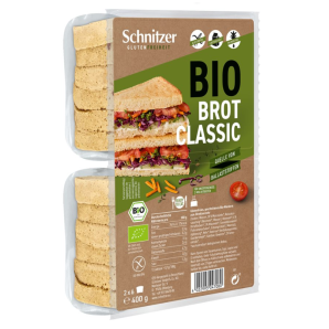 Schnitzer Toastbrot Classic Bio hell (4 x 400g)