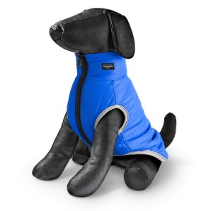 rogz Mantel für Hunde Pufferskin blau, 22cm (1 Stk)
