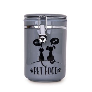 Freezack Buckle Canister Pet Food Futtercontainer grau, 1.6l (1 Stk)