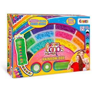 CRAZE Loops Rainbow Box (1 pc)