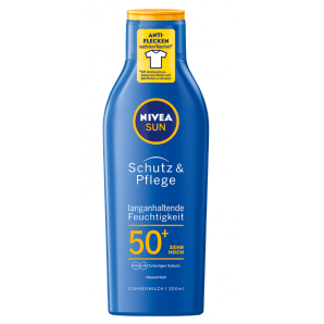 Nivea Sun Protect & Moisture nourishing sun milk SPF 50+ (200ml)