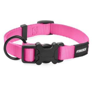 Freezack Hundehalsband Basic Uni pink, Grösse S (1 Stk)
