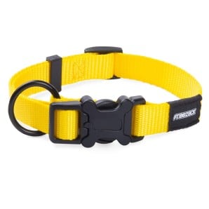 Freezack Hundehalsband Basic Uni gelb, Grösse S (1 Stk)