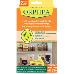 ORPHEA Kriechende Lebensmittelschädlinge Klebefallen (2 Stk)
