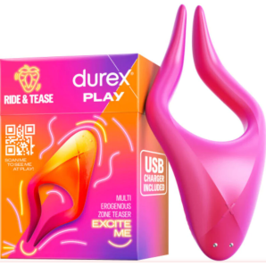Durex Play Ride & Tease Stimulator Multi Erogenous Zone (1 Stk)