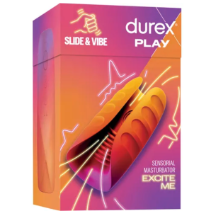 Durex Play Vibe & Slide Sensorial Masturbator (1 Stk)