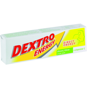 Dextro Energy Lemon tablets...