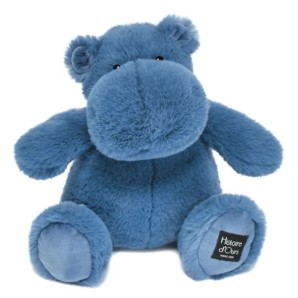 Doudou Hippo bleu, 25cm (1 pc)