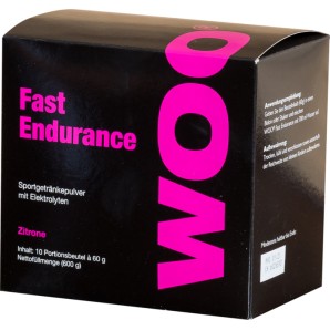 WOO Fast Endurance Zitrone (10x60g)