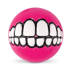 rogz Hundespielzeug Grinz Ball pink, Grösse S 4.9cm (1 Stk)