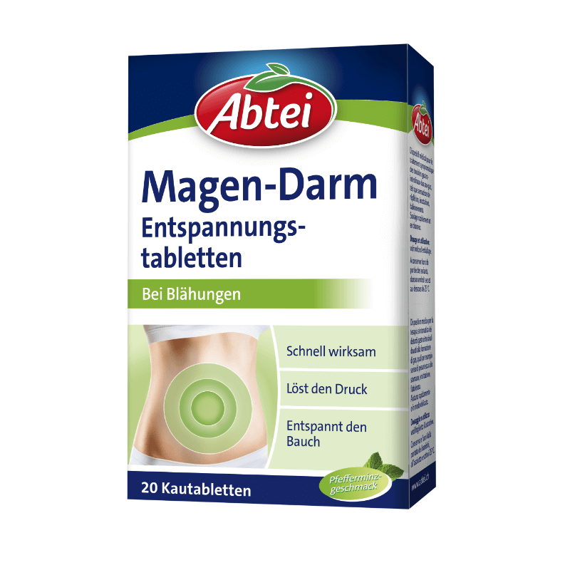 Abtei Magen-Darm Entspannungstabletten (20 Stk)