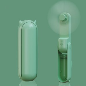 Faltbarer Handventilator grün (1 Stk)