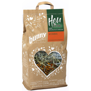 Bunny Heu Liebe von Naturschutz​-​Wiesen mit Kürbis Nahrung für Nager (133g)