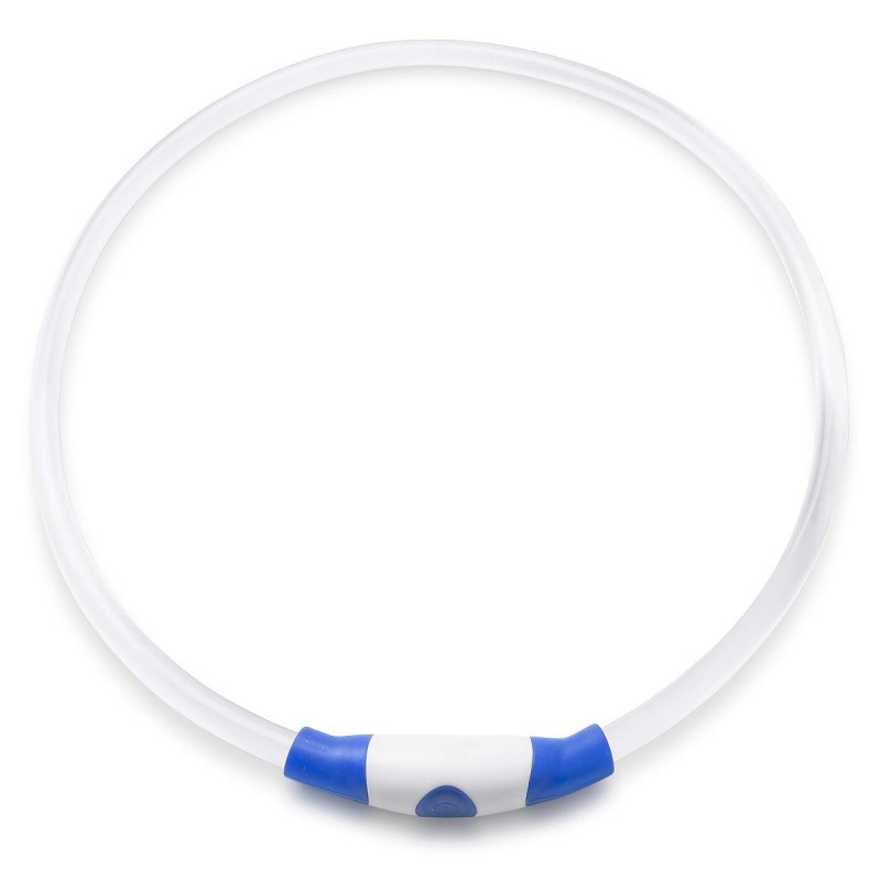 Freezack Leuchthalsband Night Light USB blau, Grösse S (1 Stk)