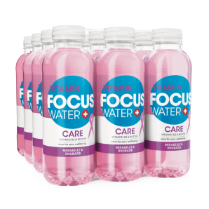 FOCUS WATER care Mirabelle / Rhubarbe (12x50cl)