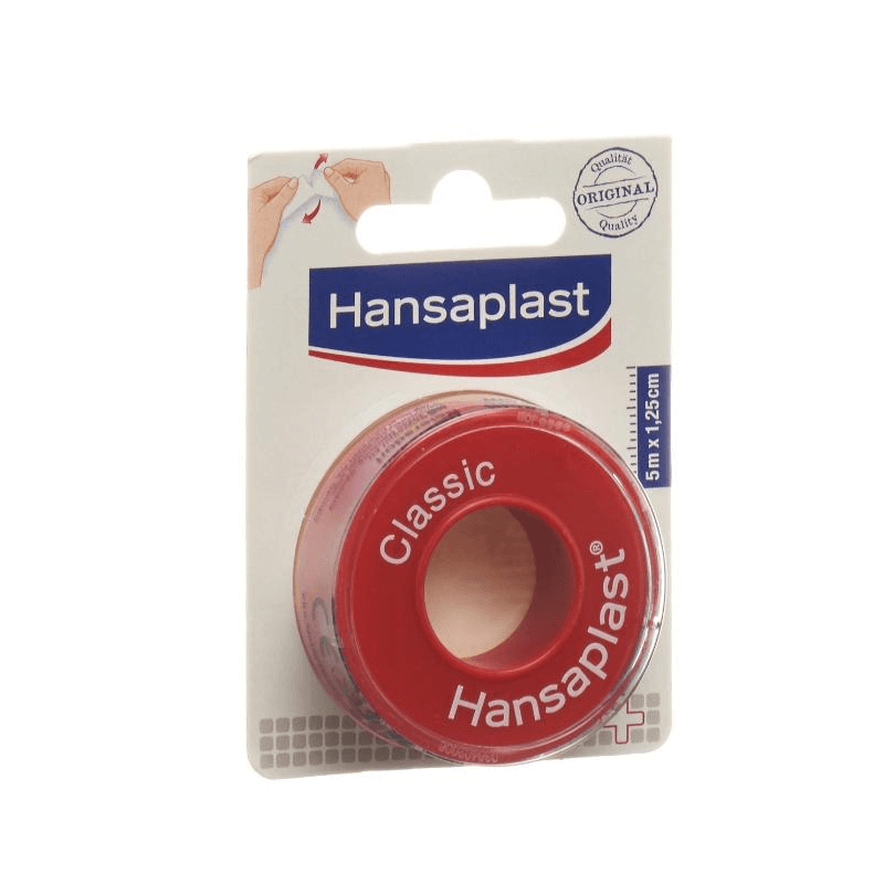Hansaplast Classic Heftpflaster 5m x 1.25cm (1 Stk)