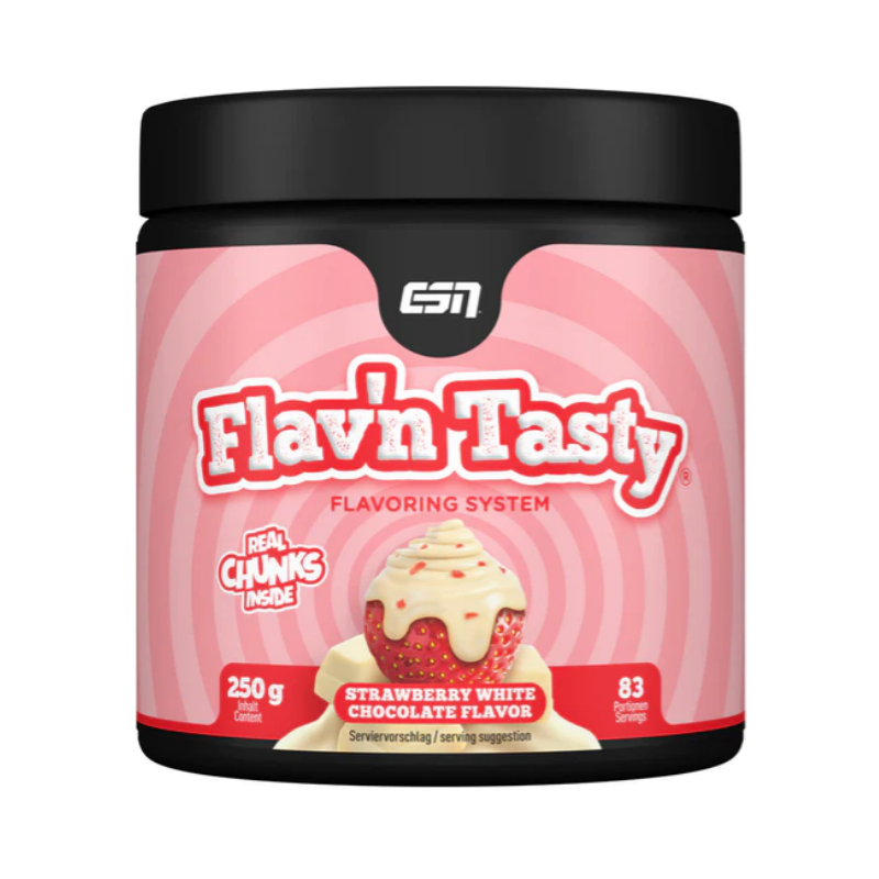 ESN Flav'n Tasty Strawberry White Chocolate (250g)