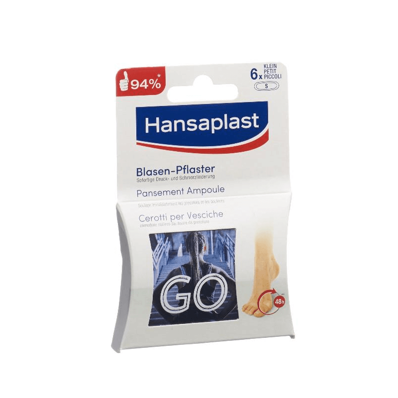 Hansaplast Footcare blisters plâtres petits (6 pièces)