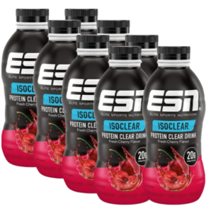 ESN Isoclear Protein Clear Drink Fresh Cherry (8x500ml)